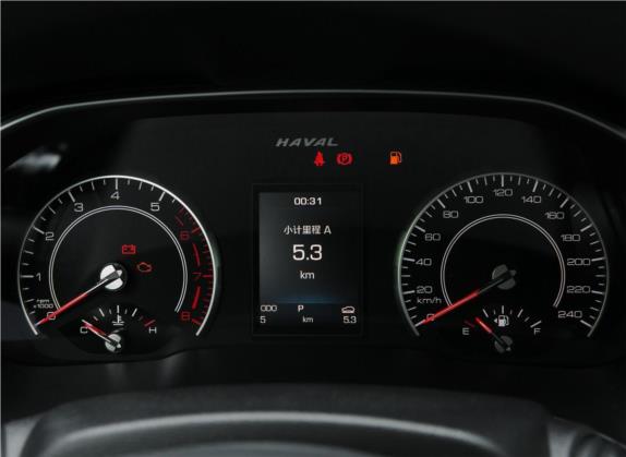 哈弗H6 2017款 红标 1.3T 自动两驱时尚型 中控类   仪表盘