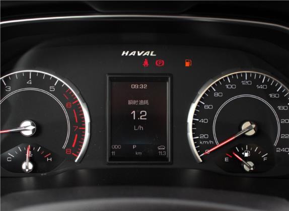 哈弗H6 2017款 红标 1.3T 自动两驱智尚型 中控类   仪表盘