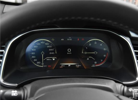 哈弗H6 2018款 红标 1.5T 自动超豪型 中控类   仪表盘