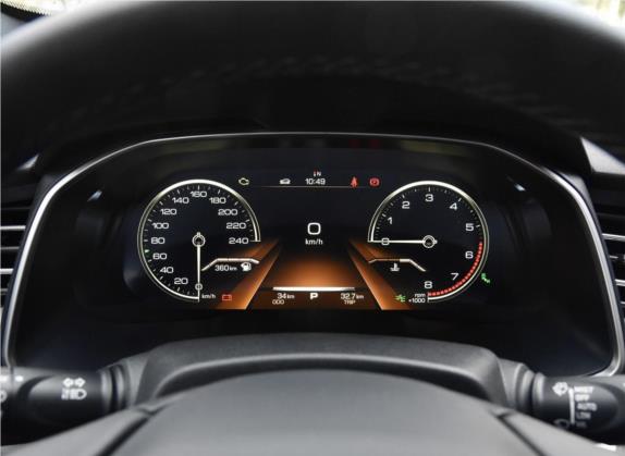 哈弗H6 2018款 蓝标 1.5T 自动超豪型 中控类   仪表盘