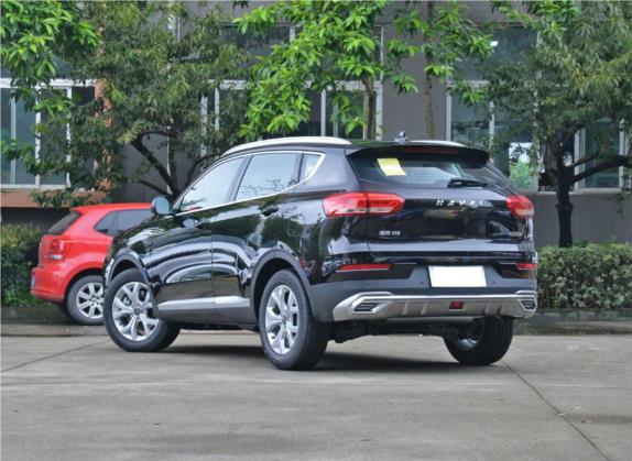 哈弗H6 2021款 1.5T 自动都市版 外观   斜后