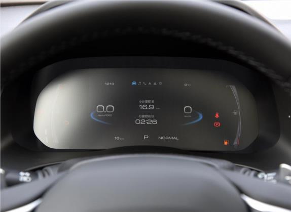 哈弗H6 2021款 国潮版 1.5T 自动冠军版 中控类   仪表盘