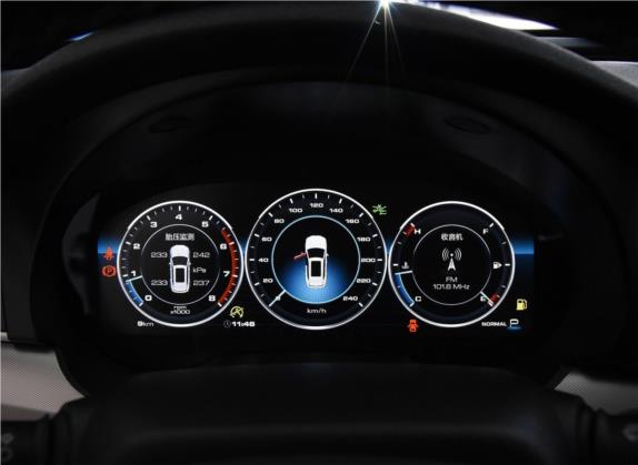 哈弗H7 2018款 改款 蓝标H7 2.0T 自动智享型 中控类   仪表盘
