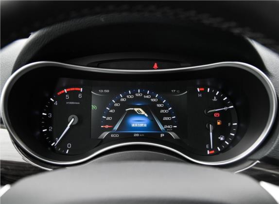哈弗H9 2017款 2.0T 柴油四驱舒适型 5座 中控类   仪表盘