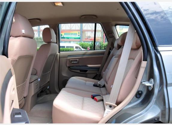 哈弗H3 2010款 锐意版 2.0L 豪华型 车厢座椅   后排空间