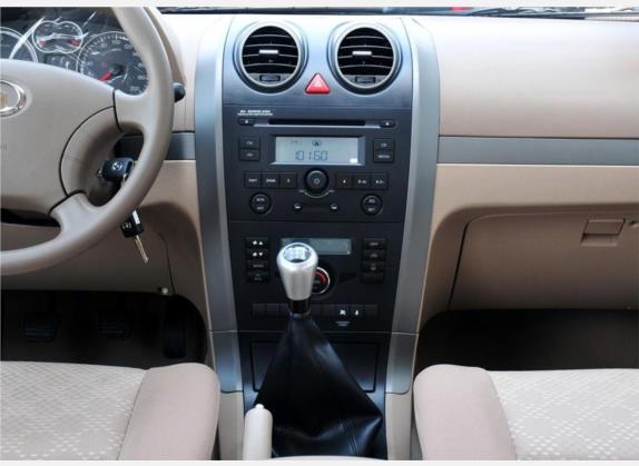哈弗H3 2010款 领先版 2.5TCI 两驱舒适型 中控类   中控台