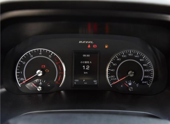 哈弗H2s 2018款 蓝标 1.5T 双离合豪华型 中控类   仪表盘