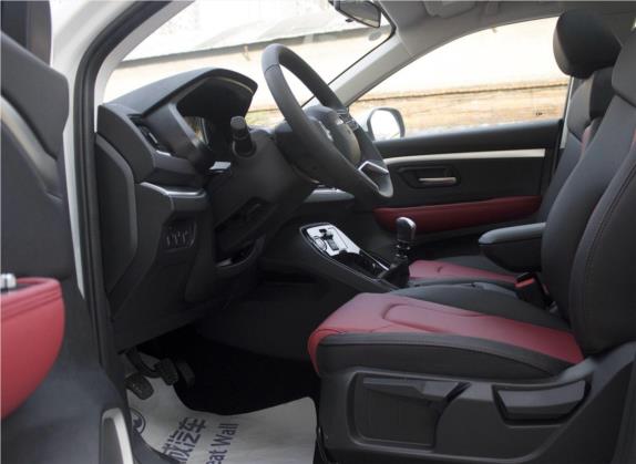 哈弗H2s 2018款 红标 1.5T 手动精英型 车厢座椅   前排空间