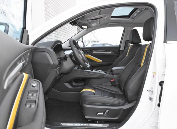 哈弗F7x 2019款 1.5T 两驱极智潮玩版 车厢座椅   前排空间