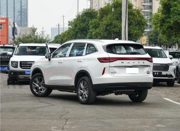 哈弗H6新能源 2023款 DHT-PHEV 55KM 悦行版 外观   斜后