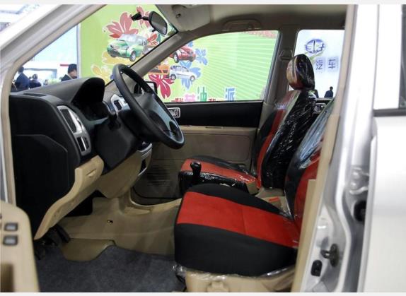 赛马 2004款 1.6L 手动舒适型 车厢座椅   前排空间