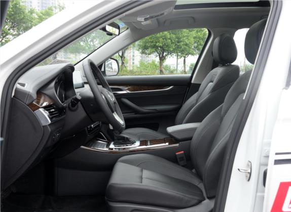 汉腾X7 2016款 2.0T DCT尊享型 车厢座椅   前排空间