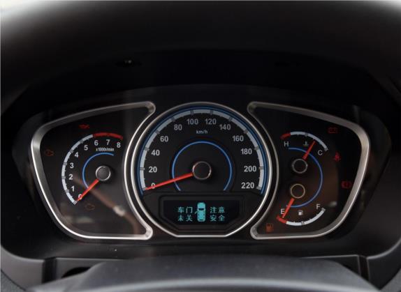海马S7 2015款 改款 2.0L 手动纵享型 中控类   仪表盘