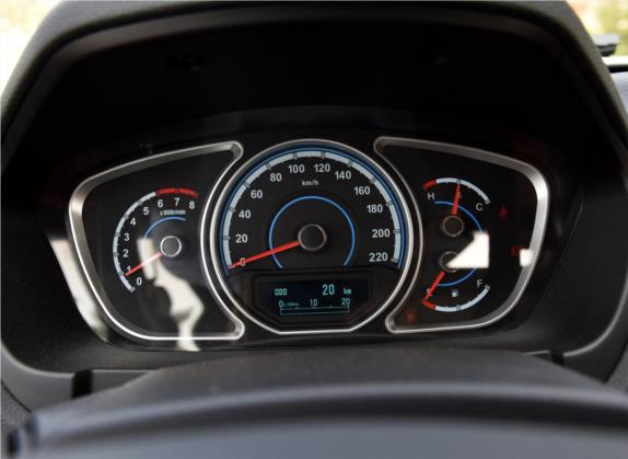 海马S7 2015款 改款 2.0L 手动纵骋型 中控类   仪表盘