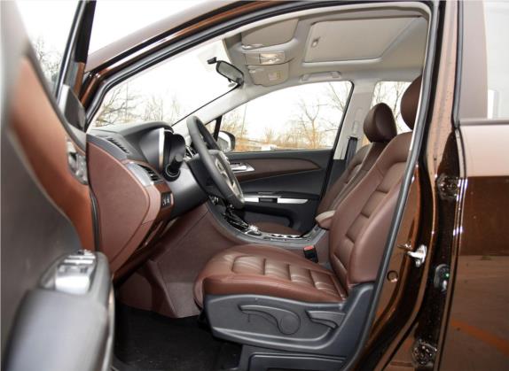 福美来MPV 2017款 六座版 1.5T 自动适·畅型 车厢座椅   前排空间