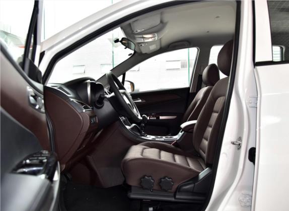 福美来F7 2017款 1.5T 7座手动标准型 车厢座椅   前排空间