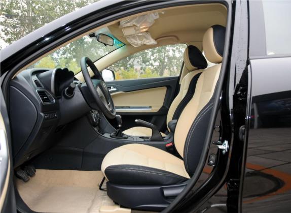 福美来 2014款 M5 1.6L 手动标准型 车厢座椅   前排空间
