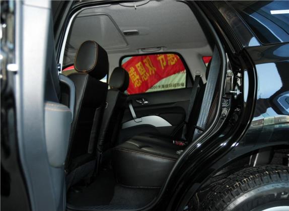 海马骑士 2013款 2.0L 手动智能领航型 车厢座椅   后排空间
