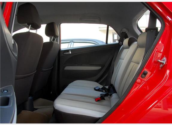 丘比特 2010款 1.3L 手动舒适型 车厢座椅   后排空间