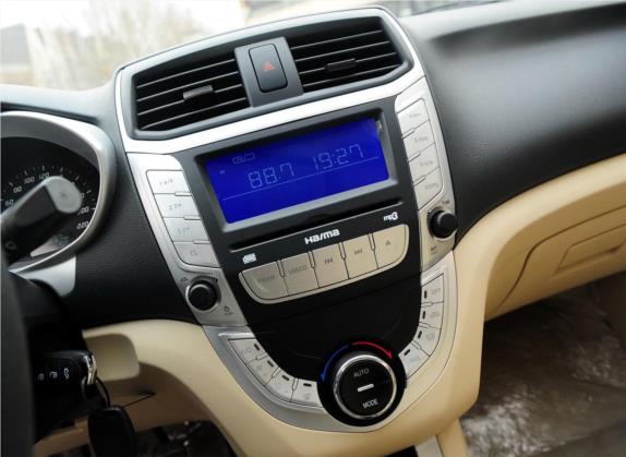 海马M3 2013款 1.5L 手动旗舰型 中控类   中控台
