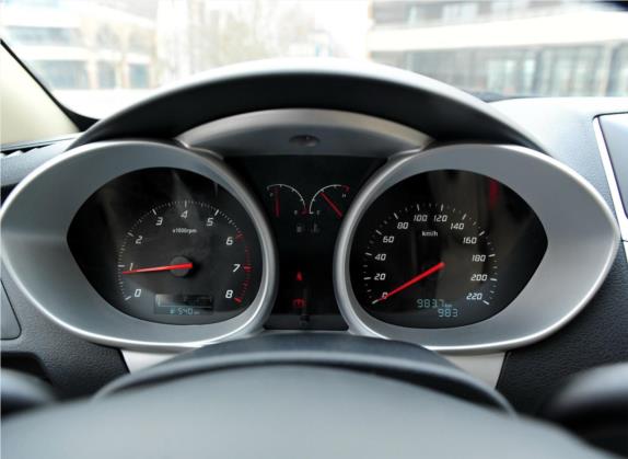 海马M3 2013款 1.5L 手动旗舰型 中控类   仪表盘