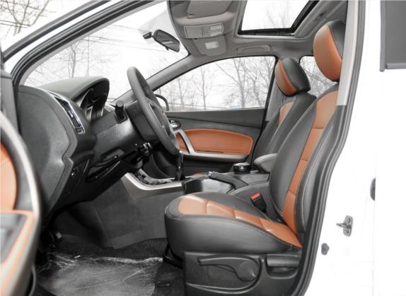 海马S5 2014款 1.6L 手动智尊型 车厢座椅   前排空间