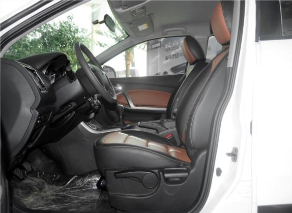 海马S5 2014款 1.6L 手动智骋型 车厢座椅   前排空间