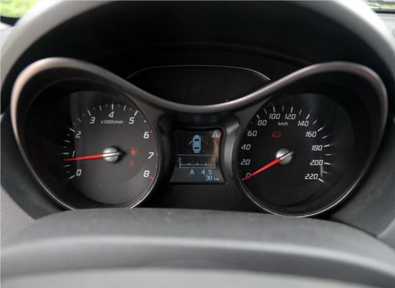 海马S5 2014款 1.6L 手动智臻型 中控类   仪表盘