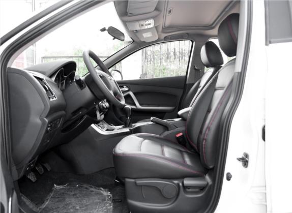 海马S5 2015款 1.6L 手动豪华型天窗版 车厢座椅   前排空间