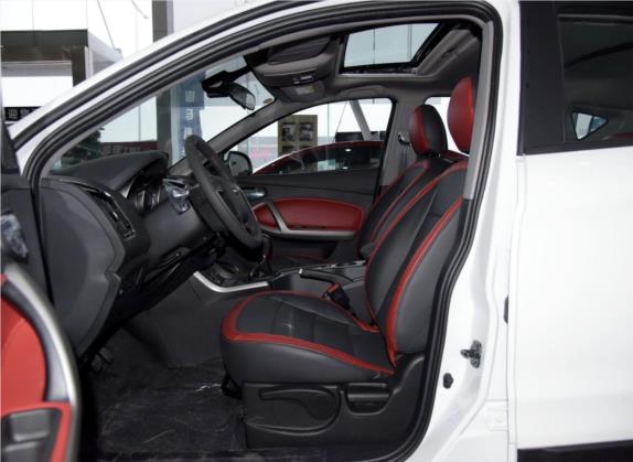 海马S5 2015款 1.5T 手动智能豪华型运动版 车厢座椅   前排空间
