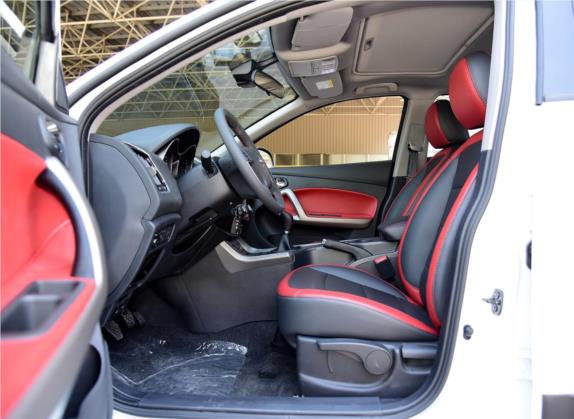 海马S5 2017款 强动力版 1.5T 手动豪华型 车厢座椅   前排空间