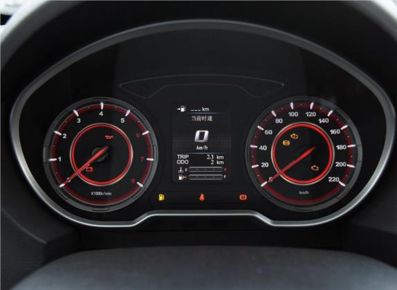 海马S5 2018款 1.6L 手动豪华型 中控类   仪表盘