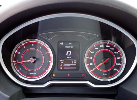 海马S5 2018款 1.5T 手动豪华型 中控类   仪表盘