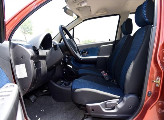 海马爱尚EV 2017款 EV160 车厢座椅   前排空间