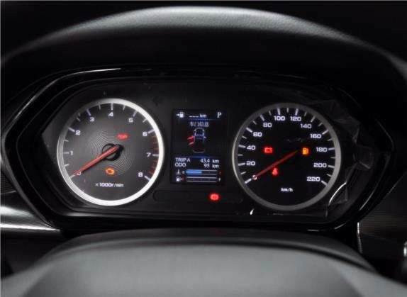 海马8S 2019款 1.6TGDI 自动潮版 中控类   仪表盘