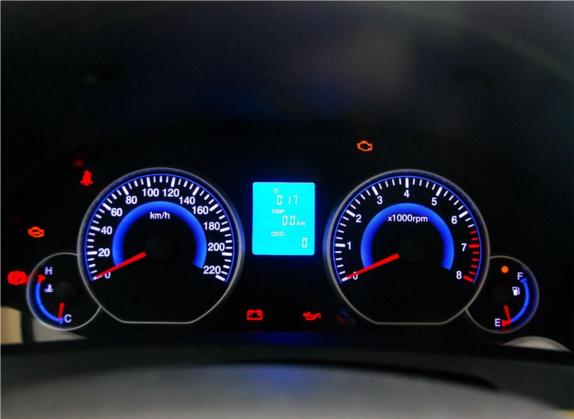 华泰B11 2011款 1.8T 手动舒适汽油版 中控类   仪表盘