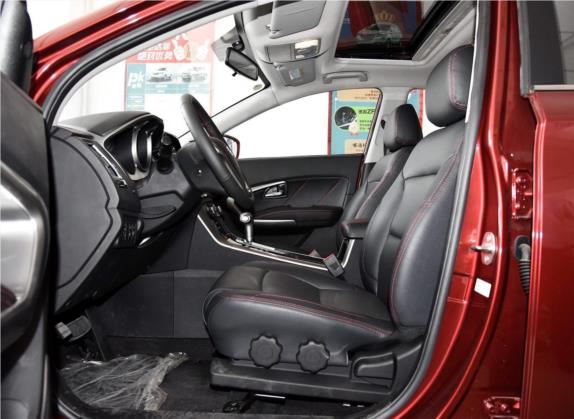 圣达菲 2017款 1.5T 汽油自动两驱智享i3型 车厢座椅   前排空间