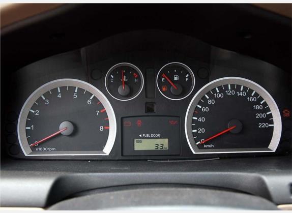 圣达菲经典 2006款 2.7L 汽油自动四驱豪华型 中控类   仪表盘