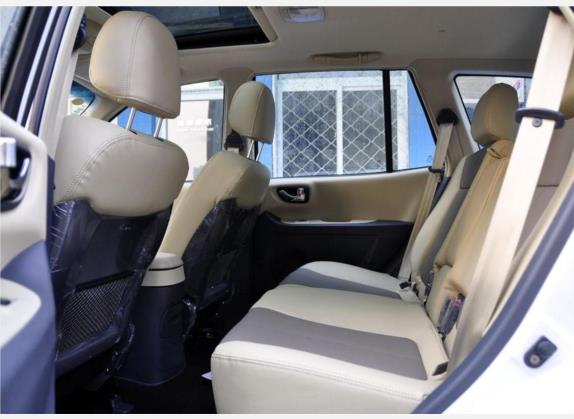 圣达菲经典 2009款 C9 1.8T 汽油豪华版 车厢座椅   后排空间