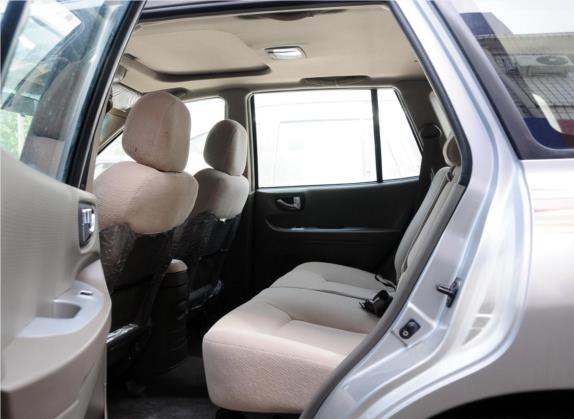 圣达菲经典 2011款 2.0L 汽油手动两驱豪华型 车厢座椅   后排空间
