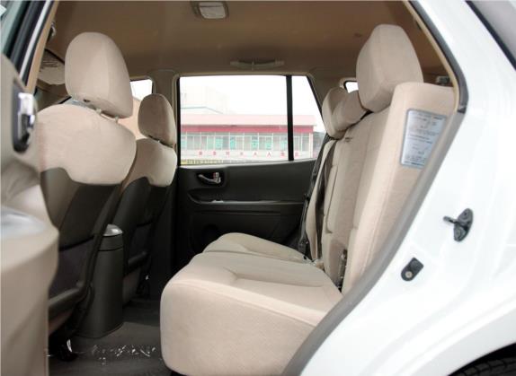 圣达菲经典 2012款 2.0L 汽油手动两驱舒适型 车厢座椅   后排空间