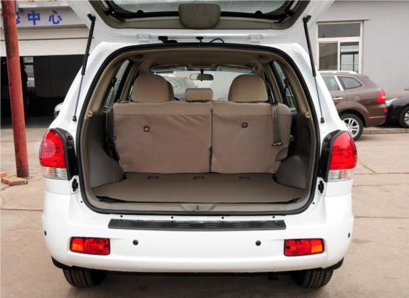 圣达菲经典 2012款 2.0L 汽油手动两驱舒适型 车厢座椅   后备厢