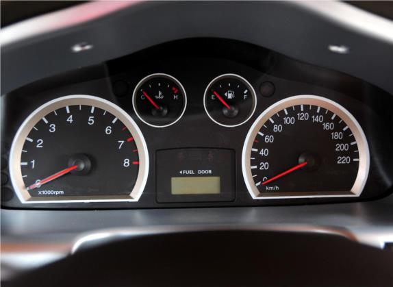 圣达菲经典 2012款 2.0L 汽油手动两驱舒适型 中控类   仪表盘