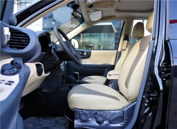 圣达菲经典 2012款 1.8T 汽油自动尊贵型 车厢座椅   前排空间