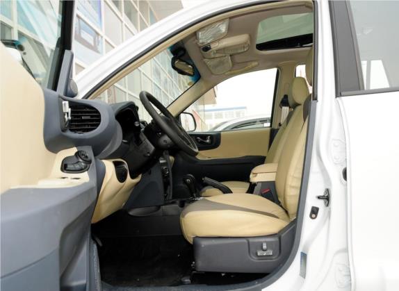 圣达菲经典 2012款 2.7L 汽油自动四驱旗舰型 车厢座椅   前排空间
