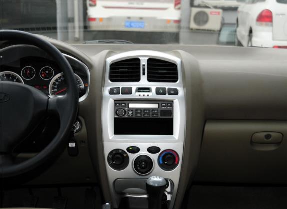 圣达菲经典 2012款 2.0L 汽油手动两驱天窗版 中控类   中控台