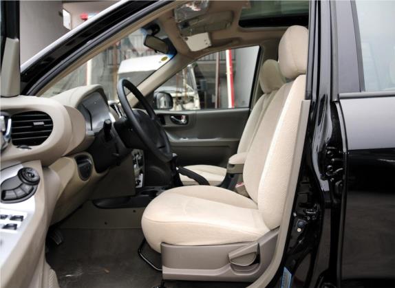圣达菲经典 2012款 2.0L 汽油手动两驱天窗版 车厢座椅   前排空间
