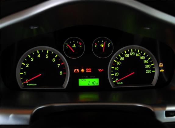 圣达菲经典 2012款 1.8T 汽油手动两驱导航版 中控类   仪表盘