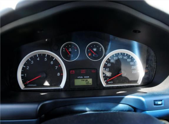 圣达菲经典 2013款 1.8T 汽油手动两驱导航版 中控类   仪表盘