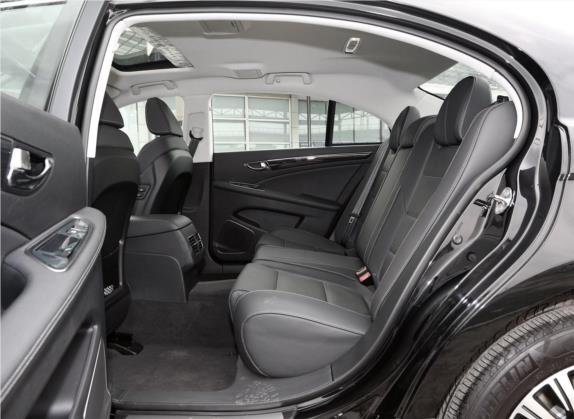 红旗H7 2019款 1.8T 舒适版 车厢座椅   后排空间